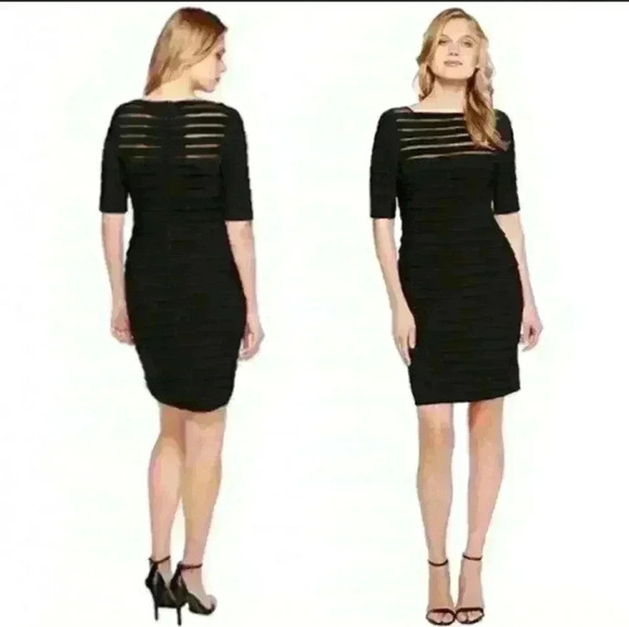 NWNT ADRIANNA PAPELL sexy party/cocktail wedding dress size  4 - Picture 1 of 8